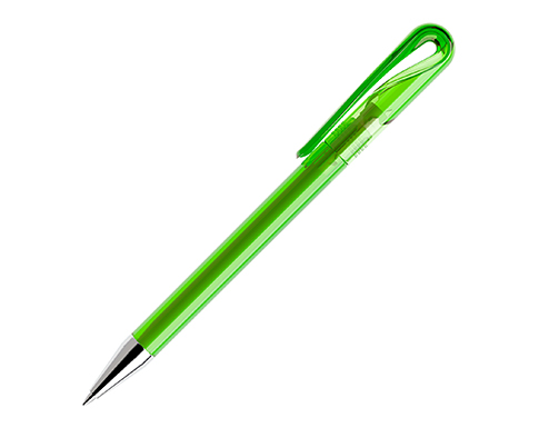 Prodir DS1 Deluxe Pens Transparent - Lime Green