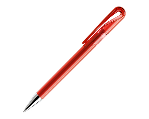 Prodir DS1 Deluxe Pens Transparent - Red
