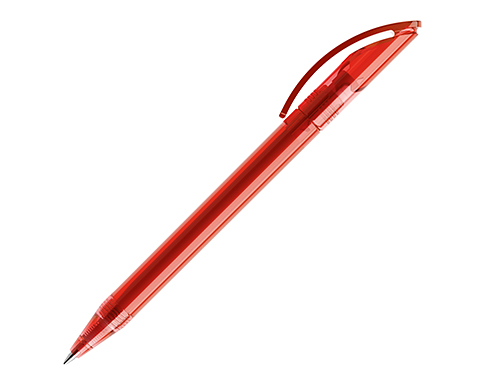 Prodir DS3 Pens - Transparent - Red