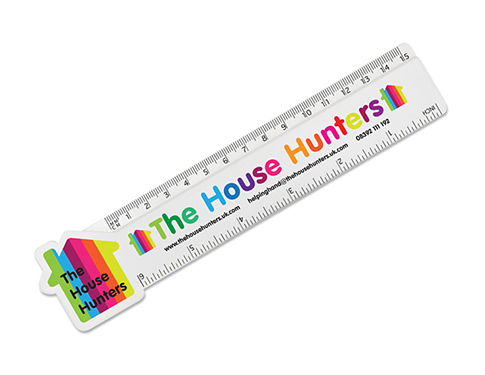 15cm House Shaped Ruler