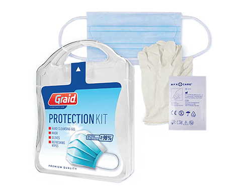 Anti Bacterial Kit With Face Mask & Cleansing Wipes
