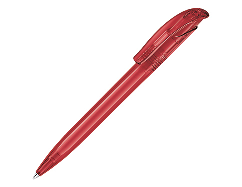 Senator Challenger Pens Clear - Cherry Red