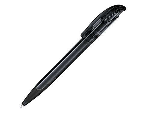 Senator Challenger Soft Grip Pens Clear - Black