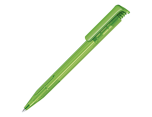 Senator Super Hit Pens Clear - Lime Green 