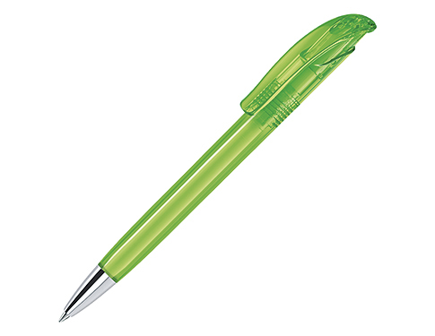 Senator Challenger Deluxe Pens Clear - Lime Green