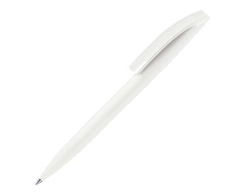 Senator Bridge Soft Touch Pens - White