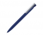 Senator Liberty Soft Touch Metal Clip Pens - Navy Blue