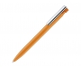 Senator Liberty Soft Touch Metal Clip Pens - Orange