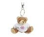 Baloo Bear Keyrings With T-Shirt - Brown/Beige
