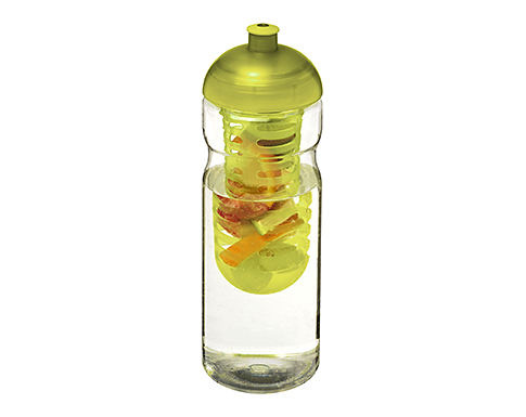 H20 Impact 650ml Domed Top Fruit Infuser Sports Bottle