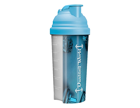 Shakermate 700ml Protein Shaker Bottles - Light Blue