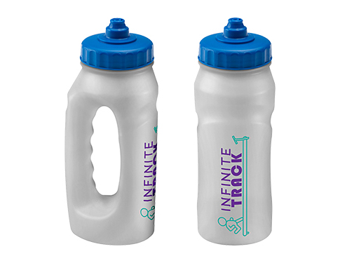 Marathon 500ml Jogger Sports Bottles Clear - Light Blue