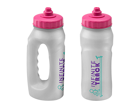 Marathon 500ml Jogger Sports Bottles Clear - Pink