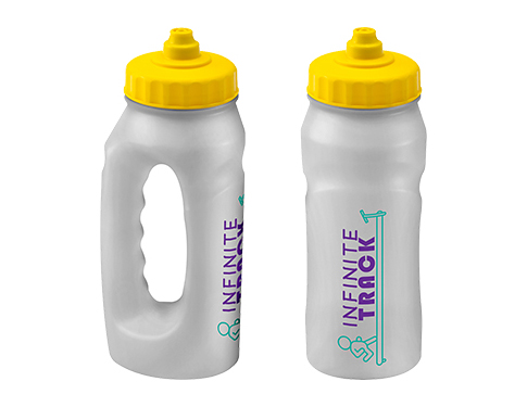 Marathon 500ml Jogger Sports Bottles Clear - Yellow
