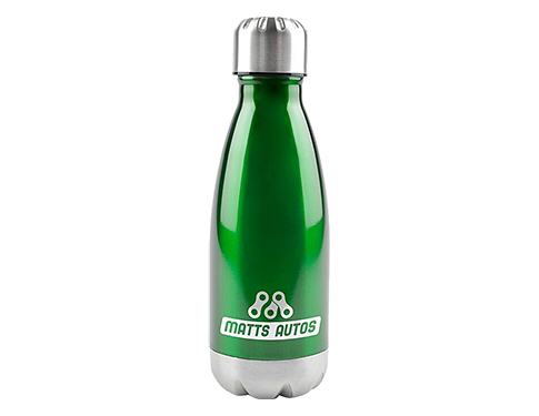 Denver 500ml Metal Sports Drinks Bottles - Green