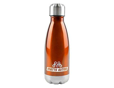 Denver 500ml Metal Sports Drinks Bottles - Orange