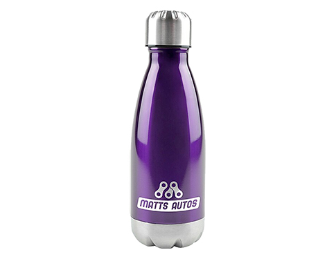 Denver 500ml Metal Sports Drinks Bottles - Purple