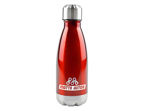 Denver 500ml Metal Sports Drinks Bottles - Red