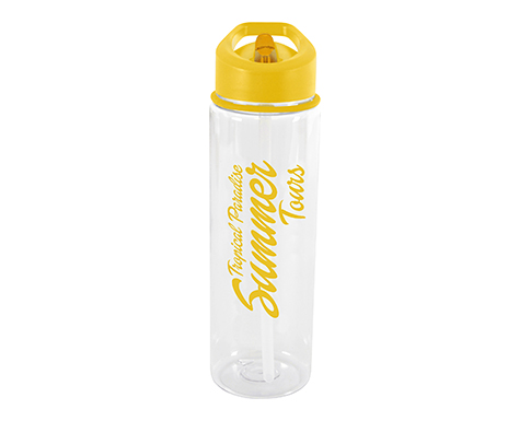 Hydration 725ml Water Bottles - Yellow