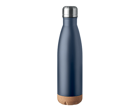 Mentz 500ml Stainless Steel Vacuum Insulated Drinks Bottles - Navy Blue