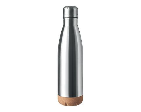 Mentz 500ml Stainless Steel Vacuum Insulated Drinks Bottles - Silver