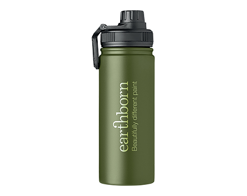 Douglas 500ml Stainless Steel Vacuum Insulated Sport Bottles - Forest Green