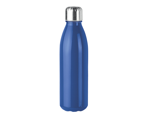 Metropolis Glass Water Bottles - Royal Blue