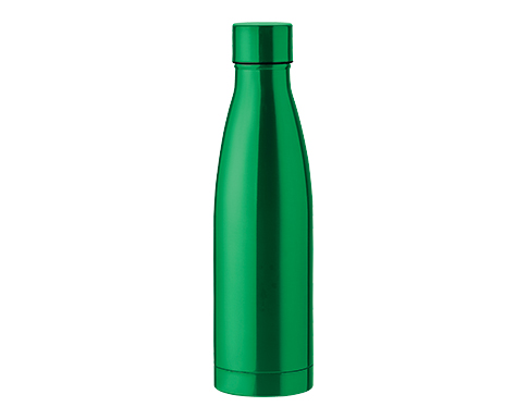 Seneca 500ml Double Wall Copper Vacuum Insulated Water Bottles - Green