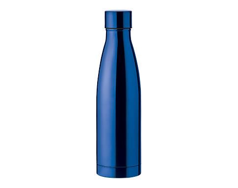 Seneca 500ml Double Wall Copper Vacuum Insulated Water Bottles - Royal Blue