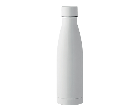 Seneca 500ml Double Wall Copper Vacuum Insulated Water Bottles - White
