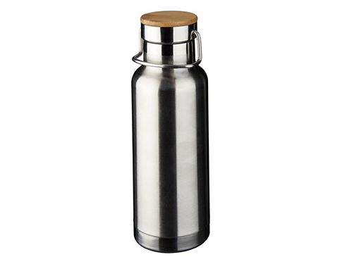 Polperro 480ml Copper Vacuum Insulated Bottles - Silver