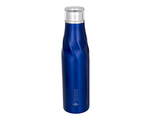 Capri 650ml Corporate Copper Vacuum Insulated Water Bottles - Navy Blue