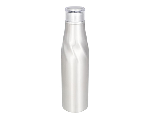 Capri 650ml Corporate Copper Vacuum Insulated Water Bottles - Silver