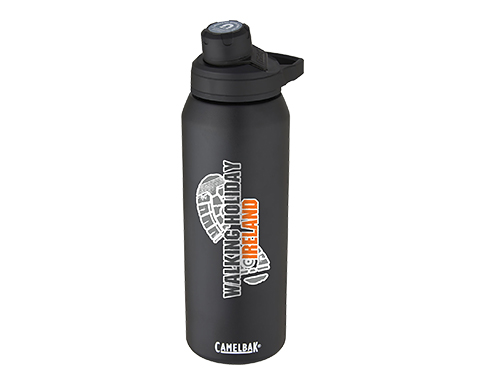 CamelBak Chute Mag 1 Litre Insulated Stainless Steel Sports Bottles - Black