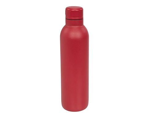 Pacific 510ml Copper Vacuum Insulated Sports Bottles - Red