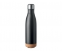 Mentz 500ml Stainless Steel Vacuum Insulated Drinks Bottles - Black