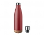 Mentz 500ml Stainless Steel Vacuum Insulated Drinks Bottles - Burgundy