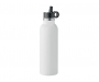 Roxbury 700ml Double Wall Recycled Stainless Steel Water Bottles - White