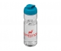 H20 Tritan Impact 650ml Flip Top Water Bottles - Turquoise