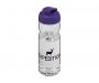 H20 Tritan Impact 650ml Flip Top Water Bottles - Purple