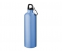 Denver 770ml Carabiner Aluminium Water Bottles - Light Blue