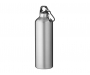 Denver 770ml Carabiner Aluminium Water Bottles - Silver