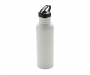 Poseidon 710ml Metal Fitness Bottles - Off-White