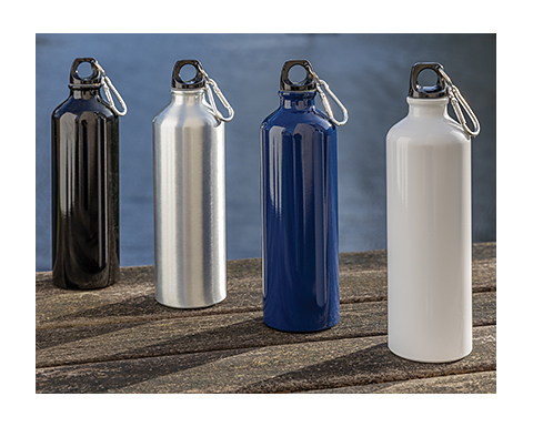 Coniston 750ml Aluminium Drinks Bottles - Blue