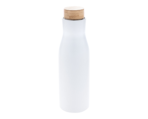 Thirlmere 500ml Leakproof Vacuum Water Bottles - White