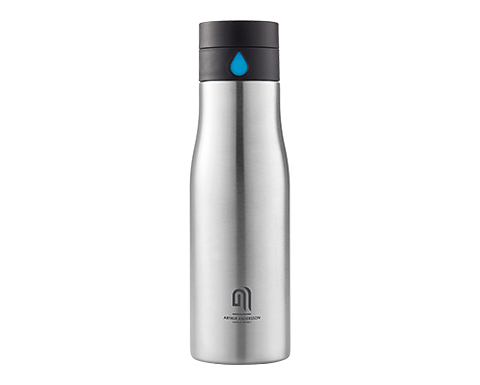 Aqua Hydration Tracking 650ml Metal Bottle