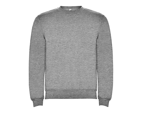 Roly Classica Crew Neck Sweatshirts - Grey