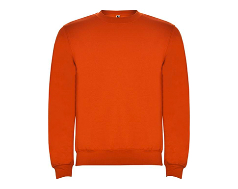 Roly Classica Crew Neck Sweatshirts - Orange