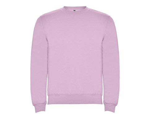 Roly Classica Crew Neck Sweatshirts - Pink
