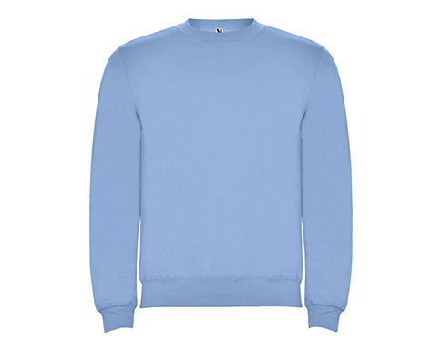 Roly Classica Crew Neck Sweatshirts - Sky Blue